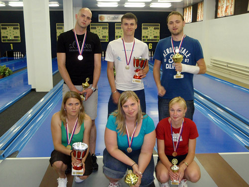 Medailisté a medailistky Českých akademických her 2011 v kuželkách