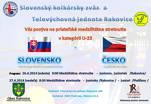 Plakt na mezisttn utkn U23 SVK vs. CZE 2014