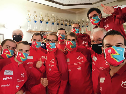 Hráči Zerbstu se radují nad svým novým týmovým rekordem