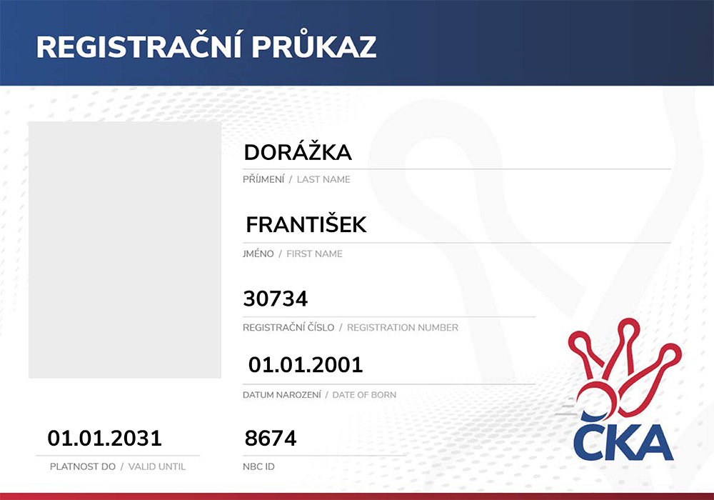 Nové registrační průkazky ČKA