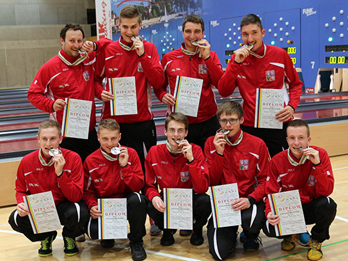 Mistrovství světa U23 v kuželkách 2016 – stříbrné české družstvo juniorů